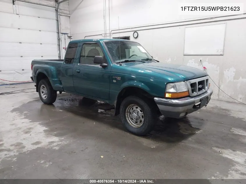 1998 Ford Ranger Splash/Xl/Xlt VIN: 1FTZR15U5WPB21623 Lot: 40576354