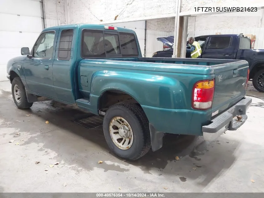 1998 Ford Ranger Splash/Xl/Xlt VIN: 1FTZR15U5WPB21623 Lot: 40576354