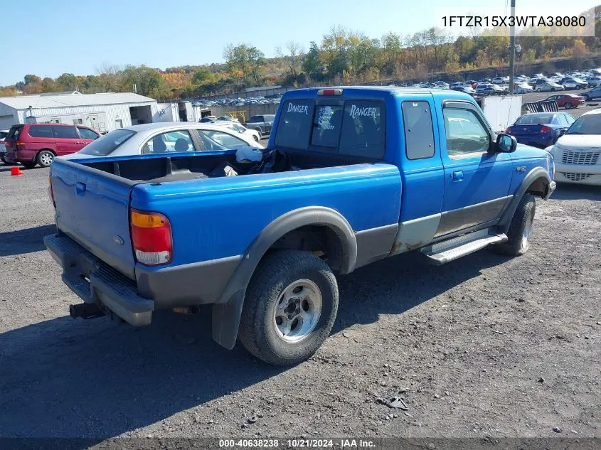 1FTZR15X3WTA38080 1998 Ford Ranger Super Cab