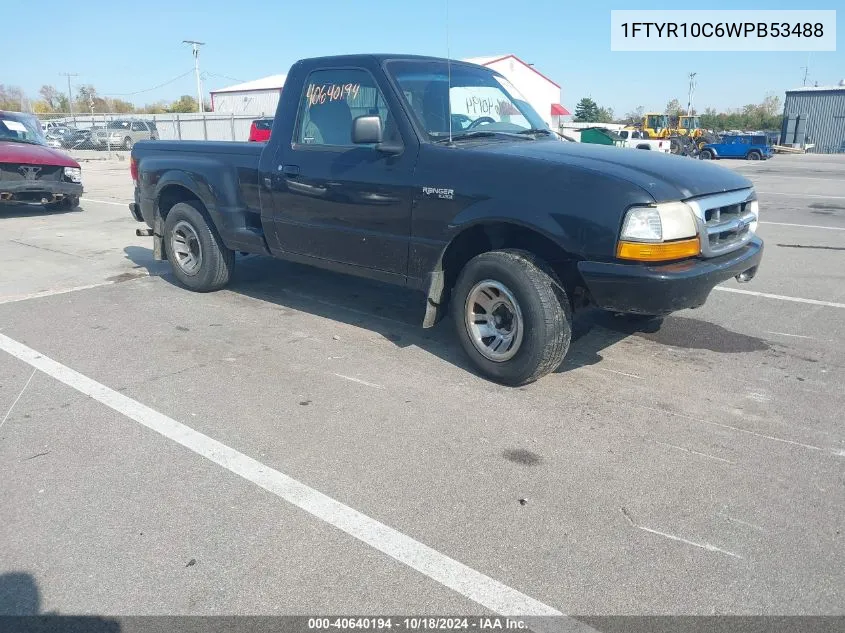 1998 Ford Ranger Splash/Xl/Xlt VIN: 1FTYR10C6WPB53488 Lot: 40640194