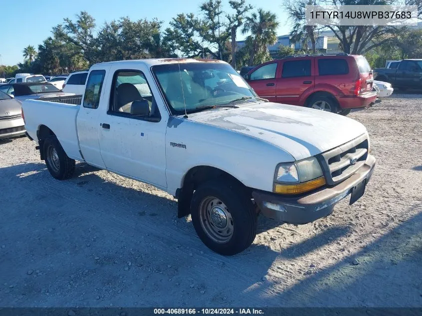 1998 Ford Ranger Splash/Xl/Xlt VIN: 1FTYR14U8WPB37683 Lot: 40689166