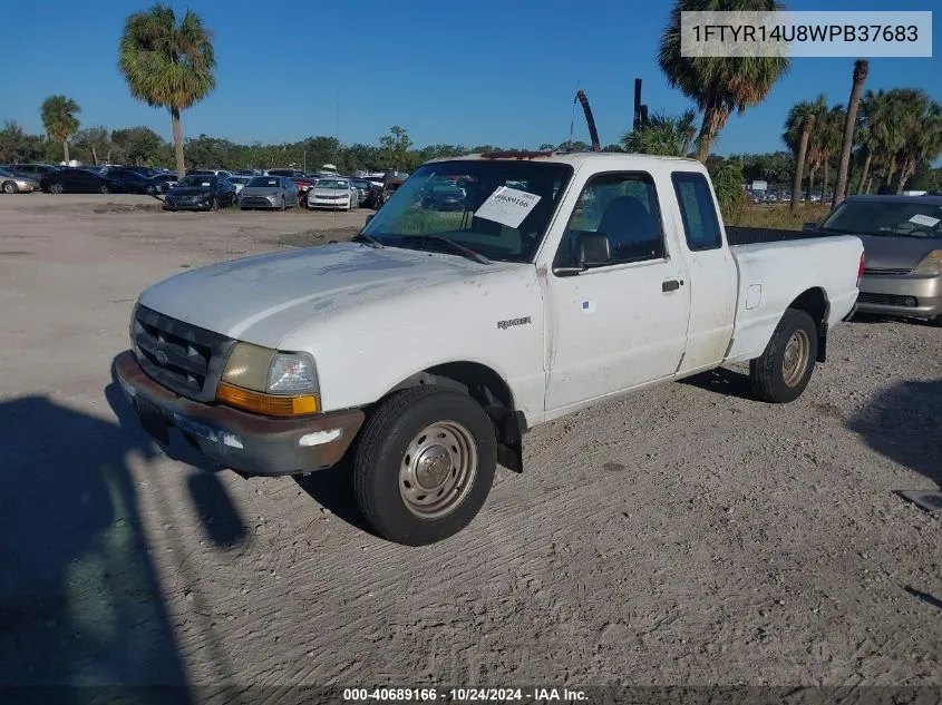 1998 Ford Ranger Splash/Xl/Xlt VIN: 1FTYR14U8WPB37683 Lot: 40689166