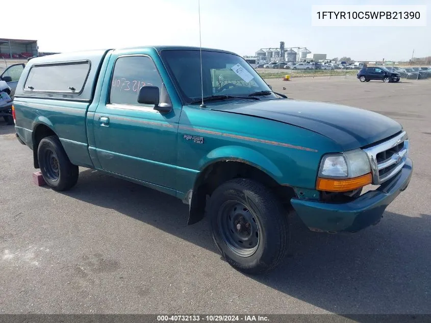 1998 Ford Ranger Splash/Xl/Xlt VIN: 1FTYR10C5WPB21390 Lot: 40732133