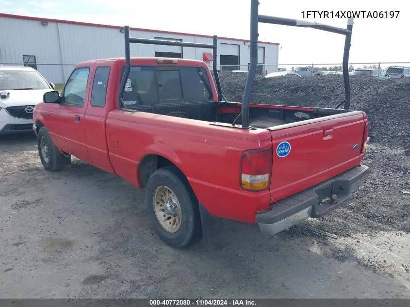 1FTYR14X0WTA06197 1998 Ford Ranger Splash/Xl/Xlt