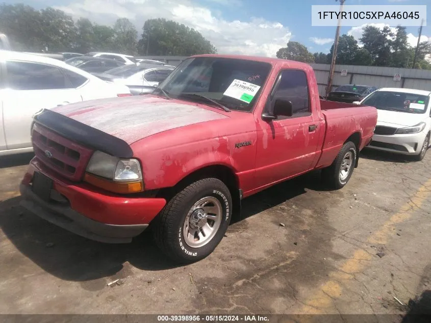 1999 Ford Ranger Xl/Xlt VIN: 1FTYR10C5XPA46045 Lot: 39398956