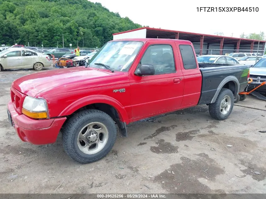 1999 Ford Ranger Xlt VIN: 1FTZR15X3XPB44510 Lot: 39525256