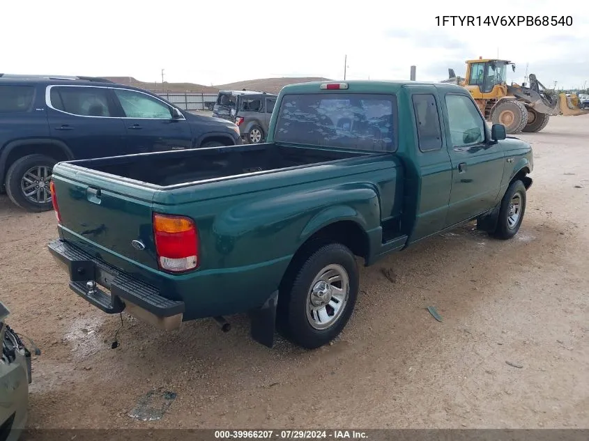 1999 Ford Ranger Xl/Xlt VIN: 1FTYR14V6XPB68540 Lot: 39966207