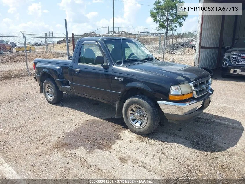 1999 Ford Ranger Xl/Xlt VIN: 1FTYR10C5XTA67713 Lot: 39981251