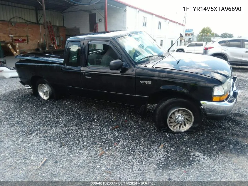 1999 Ford Ranger Xl/Xlt VIN: 1FTYR14V5XTA96690 Lot: 40102337