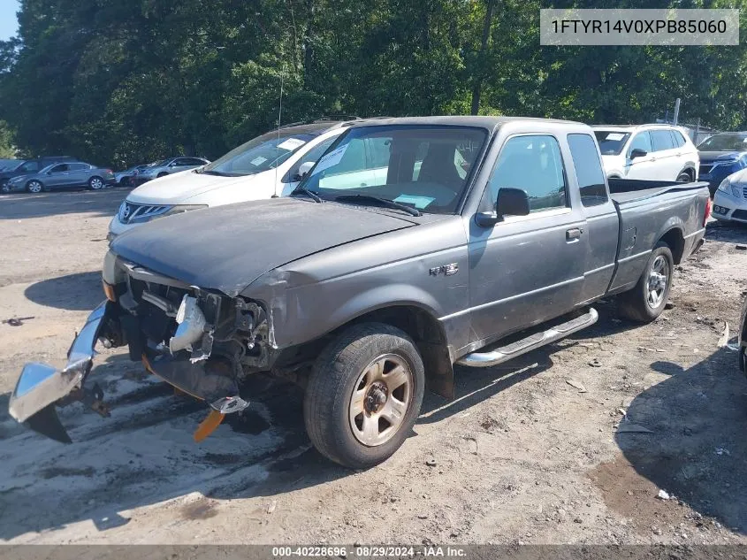 1999 Ford Ranger Xl/Xlt VIN: 1FTYR14V0XPB85060 Lot: 40228696