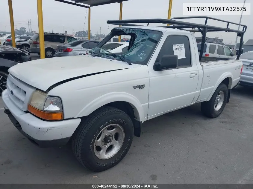 1999 Ford Ranger Xl/Xlt VIN: 1FTYR11V9XTA32575 Lot: 40244152