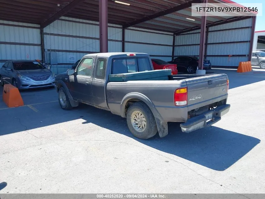 1999 Ford Ranger Xl/Xlt VIN: 1FTZR15V9XPB12546 Lot: 40252520