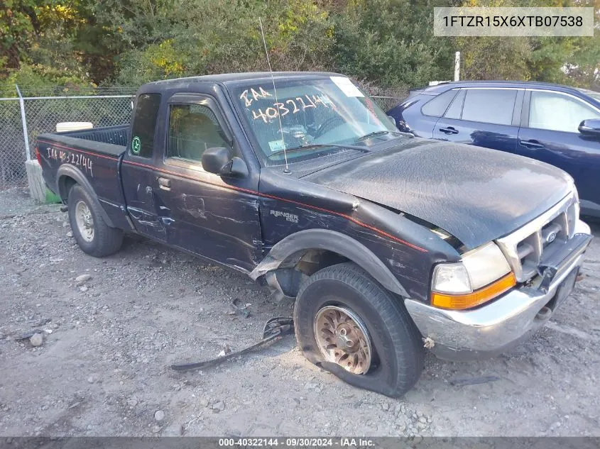 1999 Ford Ranger Xlt VIN: 1FTZR15X6XTB07538 Lot: 40322144