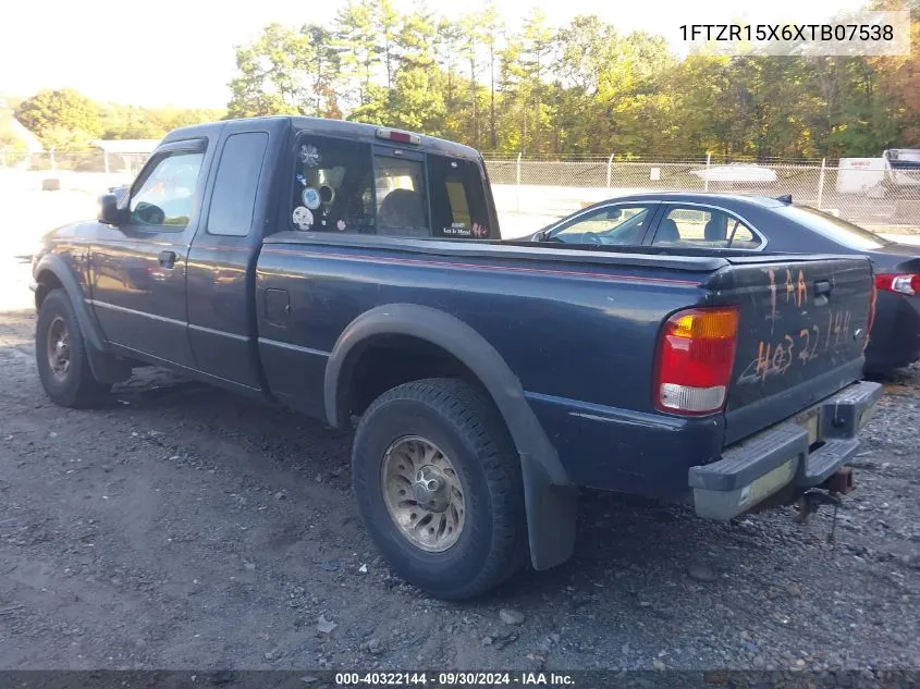 1999 Ford Ranger Xlt VIN: 1FTZR15X6XTB07538 Lot: 40322144