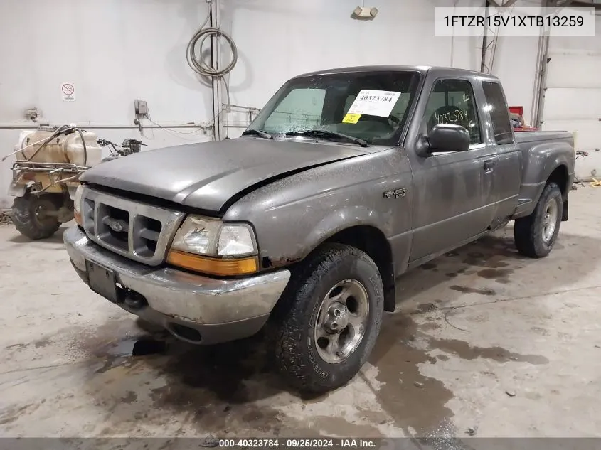 1999 Ford Ranger Xl/Xlt VIN: 1FTZR15V1XTB13259 Lot: 40323784