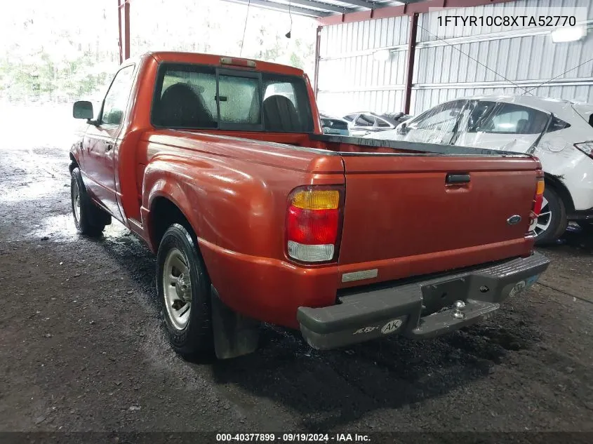 1FTYR10C8XTA52770 1999 Ford Ranger Xl/Xlt