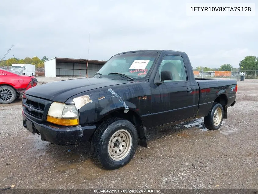 1999 Ford Ranger Xl/Xlt VIN: 1FTYR10V8XTA79128 Lot: 40422191