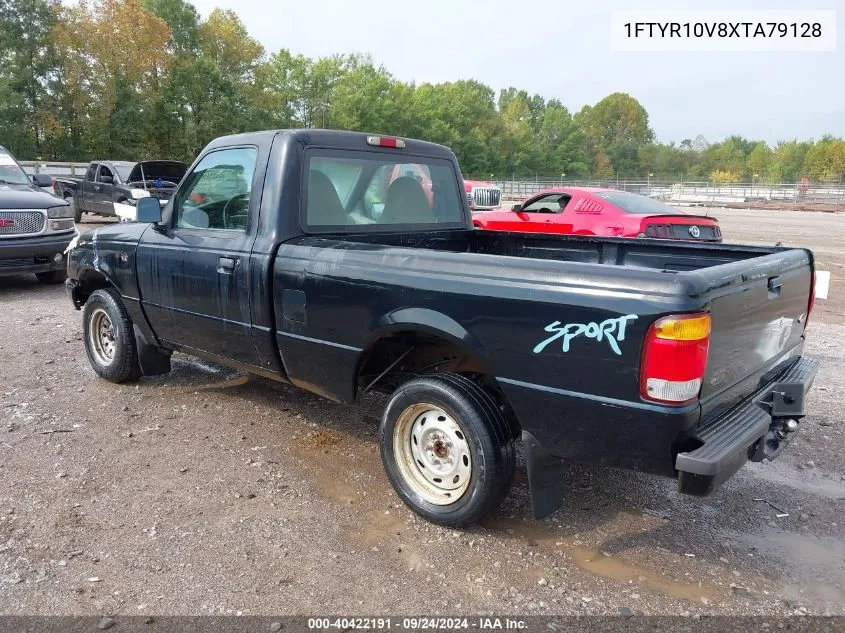 1999 Ford Ranger Xl/Xlt VIN: 1FTYR10V8XTA79128 Lot: 40422191