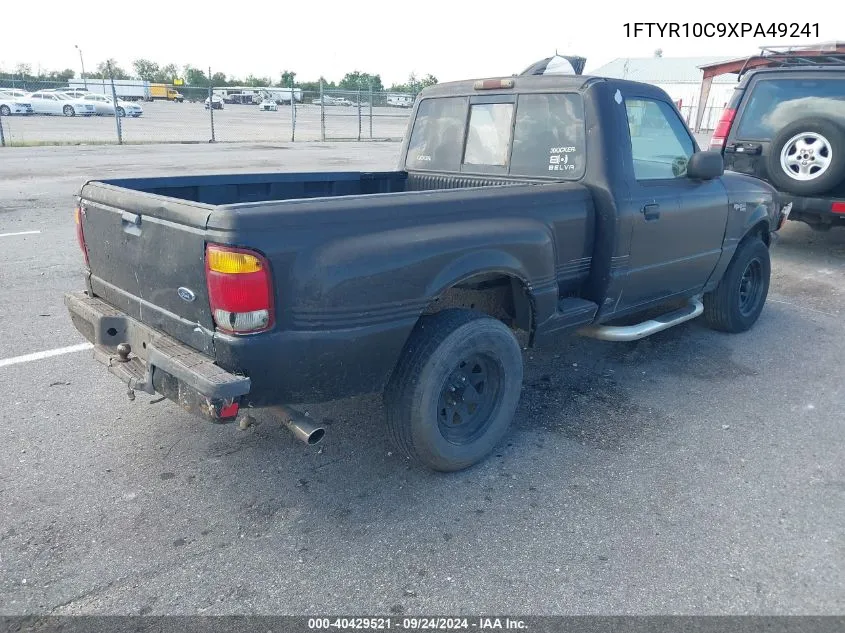 1999 Ford Ranger Xl/Xlt VIN: 1FTYR10C9XPA49241 Lot: 40429521