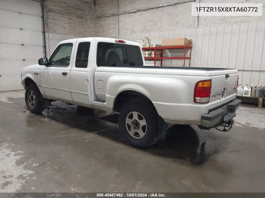 1999 Ford Ranger Super Cab VIN: 1FTZR15X8XTA60772 Lot: 40457492