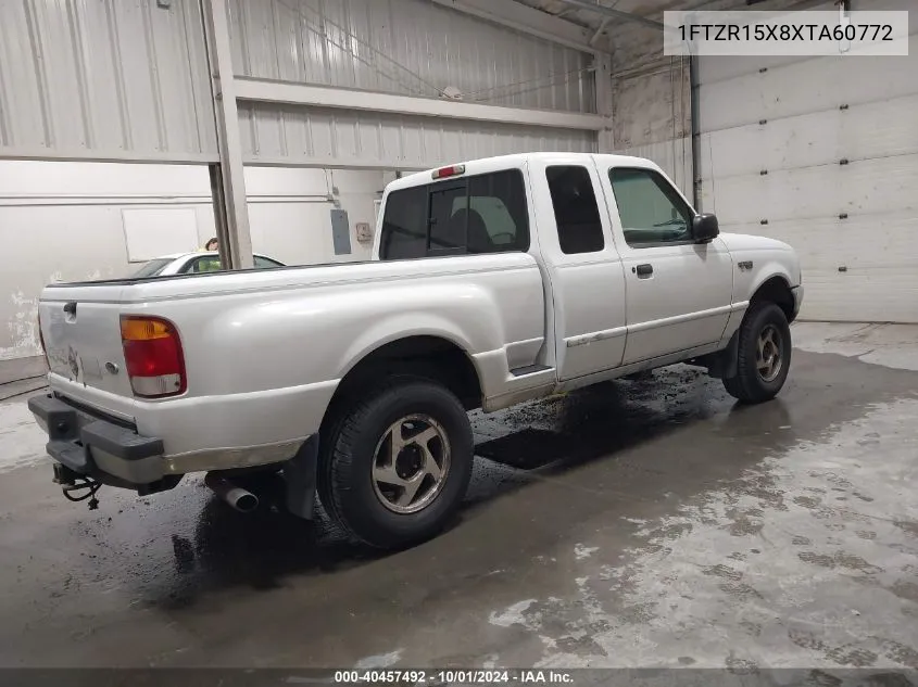 1999 Ford Ranger Super Cab VIN: 1FTZR15X8XTA60772 Lot: 40457492