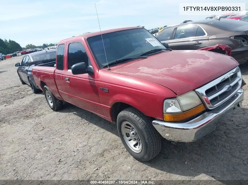 1999 Ford Ranger Xl/Xlt VIN: 1FTYR14V8XPB90331 Lot: 40458207