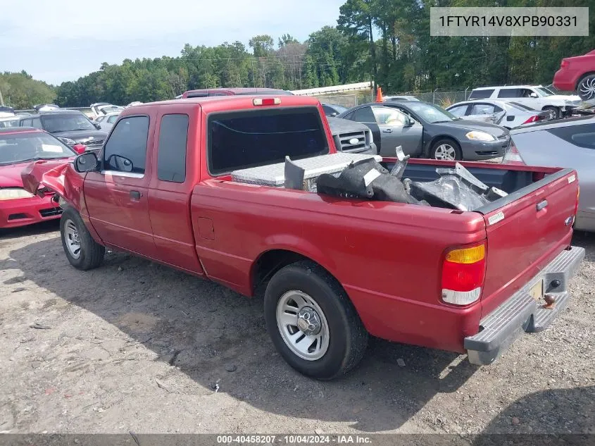 1999 Ford Ranger Xl/Xlt VIN: 1FTYR14V8XPB90331 Lot: 40458207