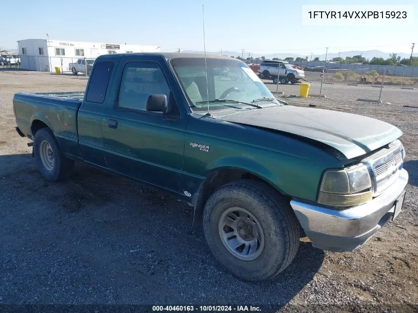 1999 Ford Ranger Xl/Xlt VIN: 1FTYR14VXXPB15923 Lot: 40460163