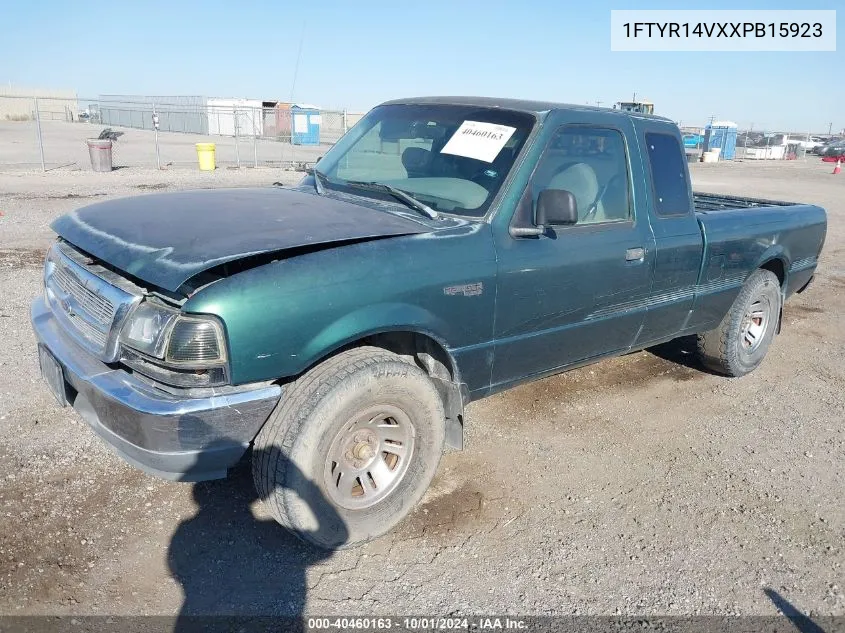 1999 Ford Ranger Xl/Xlt VIN: 1FTYR14VXXPB15923 Lot: 40460163