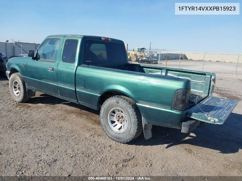 1999 Ford Ranger Xl/Xlt VIN: 1FTYR14VXXPB15923 Lot: 40460163