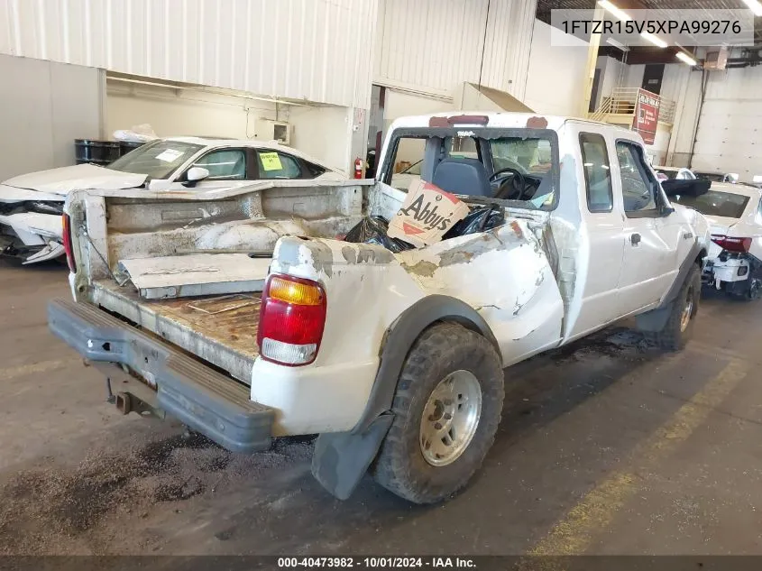 1999 Ford Ranger Super Cab VIN: 1FTZR15V5XPA99276 Lot: 40473982