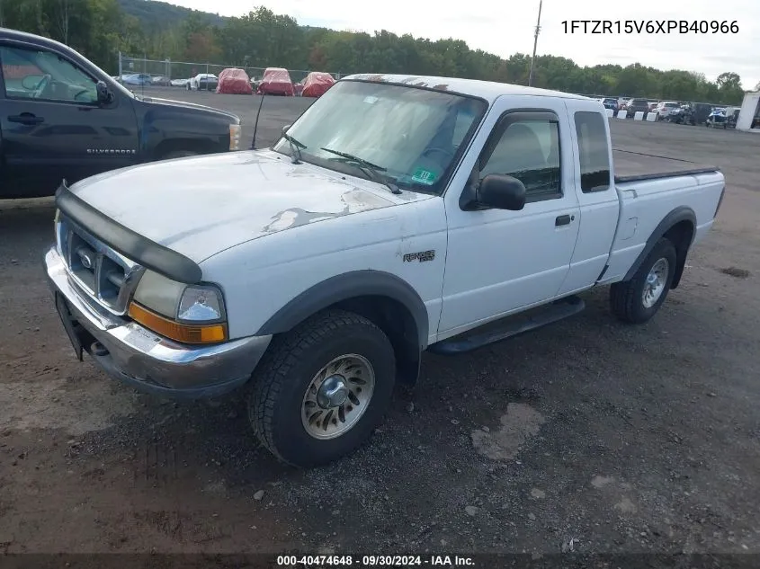 1999 Ford Ranger Xl/Xlt VIN: 1FTZR15V6XPB40966 Lot: 40474648