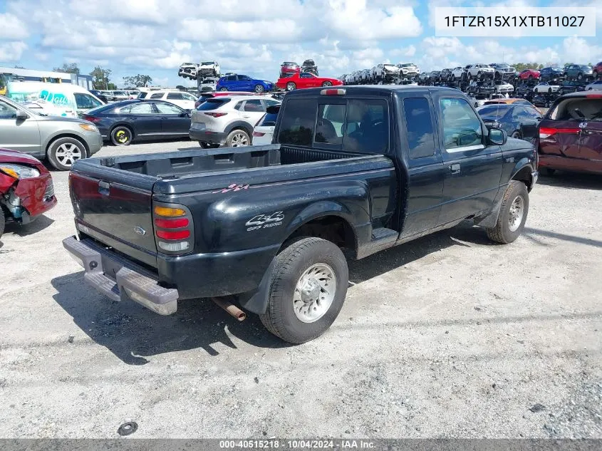 1999 Ford Ranger Xlt VIN: 1FTZR15X1XTB11027 Lot: 40515218