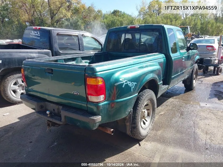 1999 Ford Ranger Xlt VIN: 1FTZR15X1XPA94559 Lot: 40553796