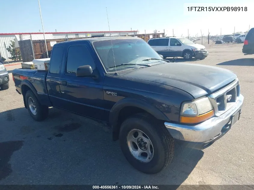 1999 Ford Ranger Xl/Xlt VIN: 1FTZR15VXXPB98918 Lot: 40556361