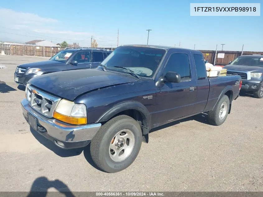 1999 Ford Ranger Xl/Xlt VIN: 1FTZR15VXXPB98918 Lot: 40556361