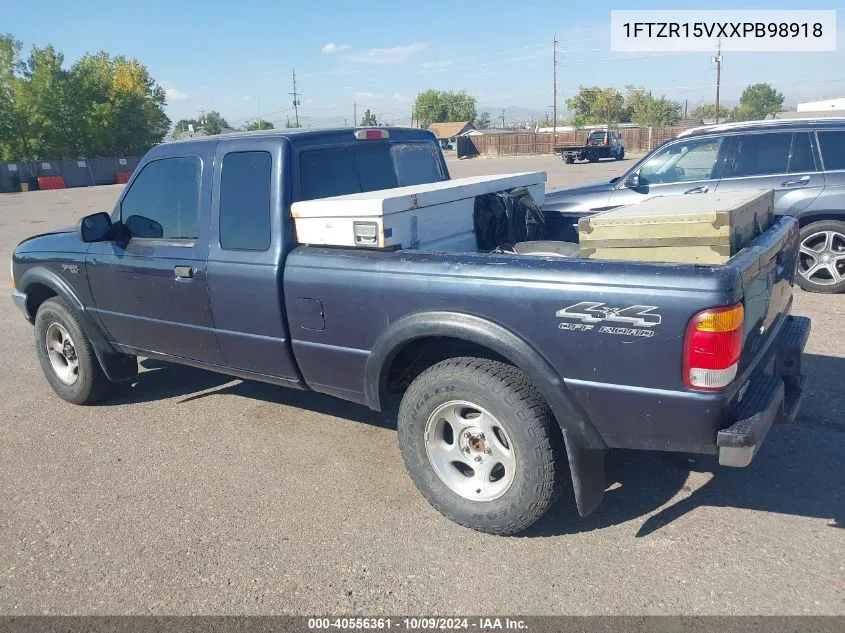 1999 Ford Ranger Xl/Xlt VIN: 1FTZR15VXXPB98918 Lot: 40556361