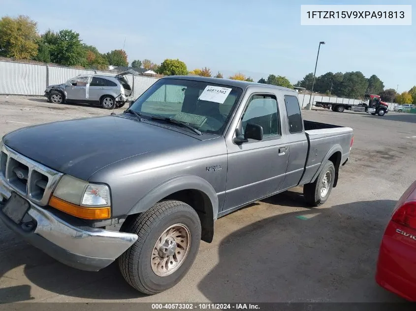 1999 Ford Ranger Super Cab VIN: 1FTZR15V9XPA91813 Lot: 40573302