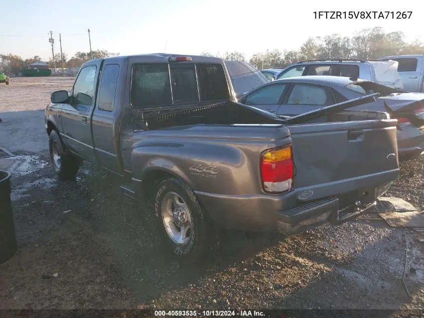 1999 Ford Ranger Xl/Xlt VIN: 1FTZR15V8XTA71267 Lot: 40593535