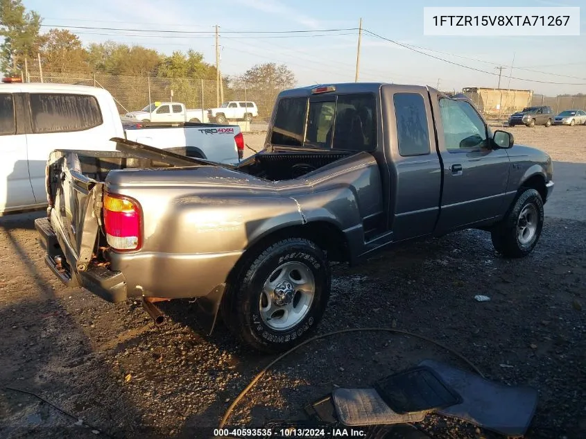 1999 Ford Ranger Xl/Xlt VIN: 1FTZR15V8XTA71267 Lot: 40593535