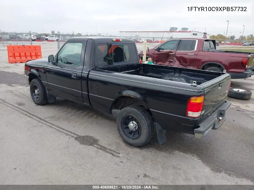 1999 Ford Ranger Xl/Xlt VIN: 1FTYR10C9XPB57732 Lot: 40689821