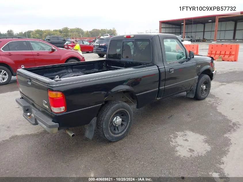 1999 Ford Ranger Xl/Xlt VIN: 1FTYR10C9XPB57732 Lot: 40689821