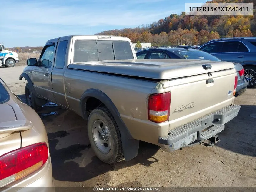 1999 Ford Ranger Xlt VIN: 1FTZR15X8XTA40411 Lot: 40697618