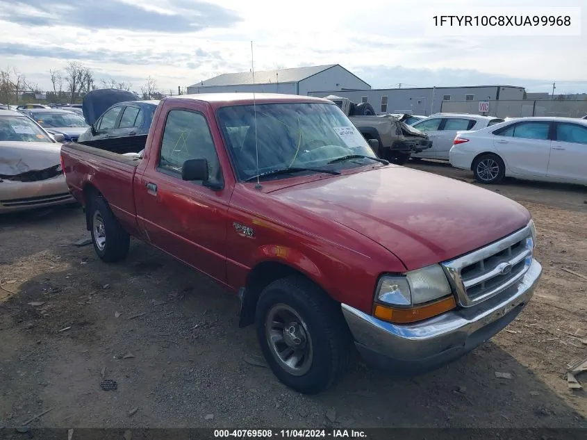 1999 Ford Ranger Xl/Xlt VIN: 1FTYR10C8XUA99968 Lot: 40769508