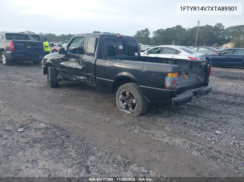 1999 Ford Ranger Xl/Xlt VIN: 1FTYR14V7XTA89501 Lot: 40777360