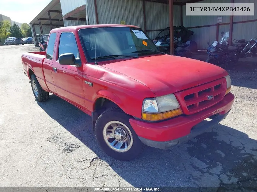 1999 Ford Ranger Xl/Xlt VIN: 1FTYR14V4XPB43426 Lot: 40808454