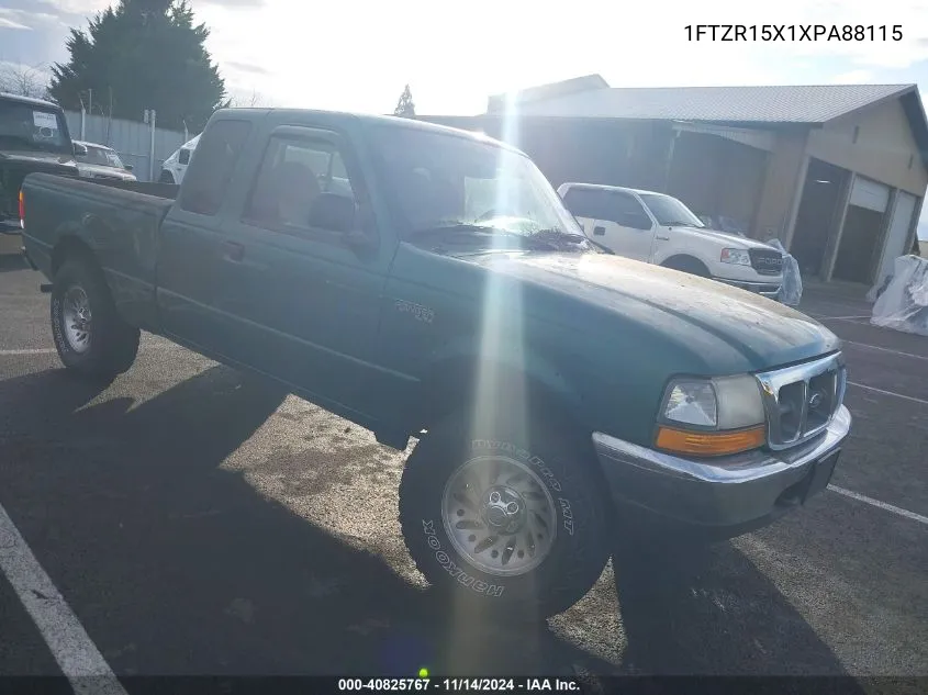 1999 Ford Ranger Xlt VIN: 1FTZR15X1XPA88115 Lot: 40825767