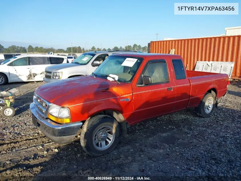 1999 Ford Ranger Xl/Xlt VIN: 1FTYR14V7XPA63456 Lot: 40826949