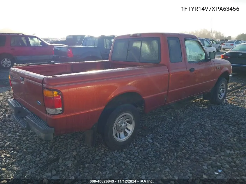 1999 Ford Ranger Xl/Xlt VIN: 1FTYR14V7XPA63456 Lot: 40826949