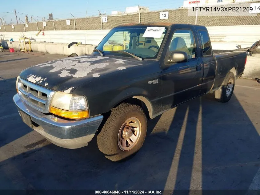 1999 Ford Ranger Xl/Xlt VIN: 1FTYR14V3XPB21269 Lot: 40846840